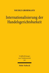 Produktbild: Internationalisierung der Handelsgerichtsbarkeit