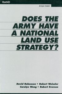 Produktbild: Does the Army Have a National Land Use Strategy?