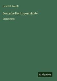 Produktbild: Deutsche Rechtsgeschichte