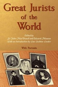 Produktbild: Great Jurists of the World