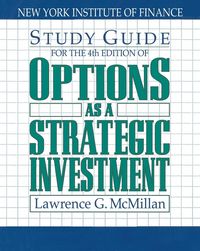 Produktbild: Study Guide for the 4th Edition of Options as a Strategic Investment
