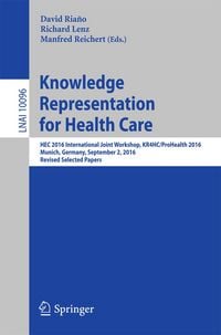 Produktbild: Knowledge Representation for Health Care