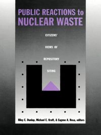 Produktbild: Public Reactions to Nuclear Waste