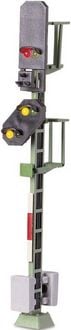 Produktbild: Viessmann Modelltechnik 4014A H0 Lichtsignal mit Vorsignal Blocksignal Bausatz DB