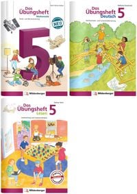 Produktbild: Sicher ins 6. Schuljahr &ndash; Paket: Rechnen &ndash; Schreiben &ndash; Lesen &ndash; Grammatik &middot; Klasse 5