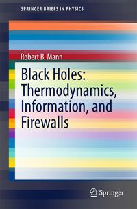 Produktbild: Black Holes: Thermodynamics, Information, and Firewalls