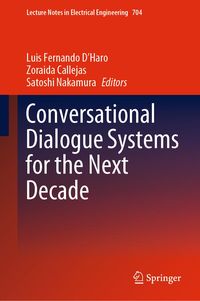 Produktbild: Conversational Dialogue Systems for the Next Decade