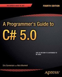 Produktbild: A Programmer's Guide to C# 5.0