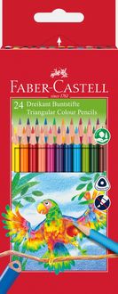 Bild vom Artikel Faber-Castell Buntstifte dreikant 24er Set vom Autor 