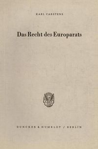 Produktbild: Das Recht des Europarats.
