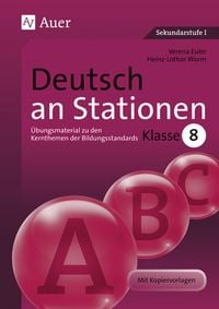 Produktbild: Deutsch an Stationen 8