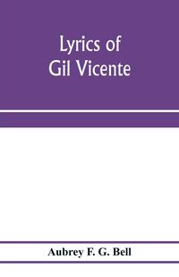 Produktbild: Lyrics of Gil Vicente
