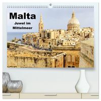 Produktbild: Malta - Juwel im Mittelmeer (hochwertiger Premium Wandkalender 2026 DIN A2 quer), Kunstdruck in Hochglanz