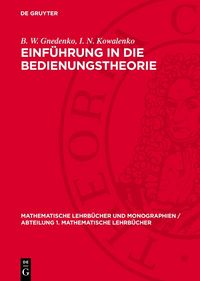 Produktbild: Einf&uuml;hrung in die Bedienungstheorie