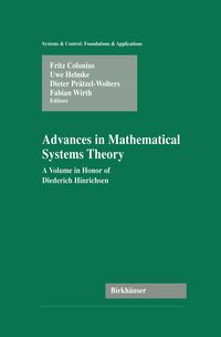 Produktbild: Advances in Mathematical Systems Theory
