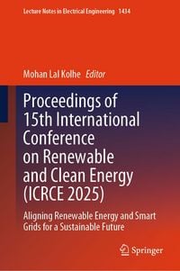 Produktbild: Proceedings of 15th International Conference on Renewable and Clean Energy (ICRCE 2025)