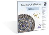 Produktbild: URSUS ErwachsenenBastelsets Diamond Painting Diamanten Mandala, blau/weiß/gelb (Set 2)