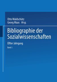 Produktbild: Bibliographie der Sozialwissenschaften