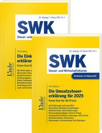Produktbild: Die Steuererkl&auml;rungen f&uuml;r 2025 - Band 1 + 2