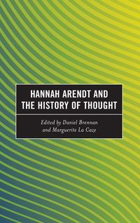 Produktbild: Hannah Arendt and the History of Thought