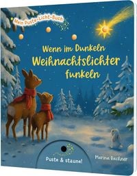 Produktbild: Mein Puste-Licht-Buch: Wenn im Dunkeln Weihnachtslichter funkeln