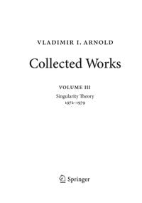 Produktbild: Vladimir Arnold &ndash; Collected Works