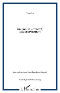 Produktbild: Dialogue, activit&eacute;, d&eacute;veloppement