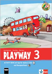 Produktbild: Playway 3 F&uuml;r den Beginn ab Klasse 1 / Pupil's Book mit App f&uuml;r Filme & Audios und CD-ROM 3. Schuljahr