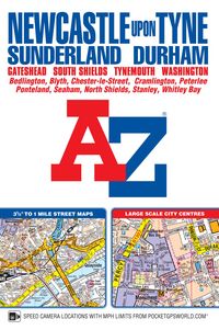 Produktbild: A-Z Maps: Newcastle upon Tyne A-Z Street Atlas (paperback)