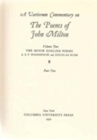 Produktbild: A Variorum Commentary on the Poems of John Milton