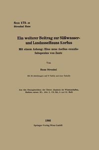 Produktbild: Ein weiterer Beitrag zur S&uuml;&szlig;wasser- und Landasselfauna Korfus