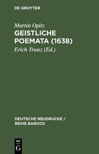 Produktbild: Geistliche Poemata (1638)