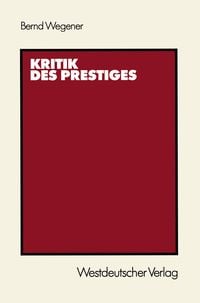 Produktbild: Kritik des Prestiges