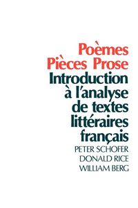 Produktbild: Poemes, Pieces, Prose