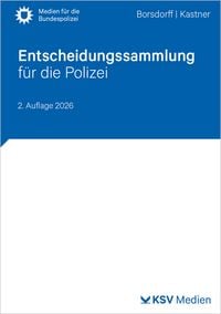 Produktbild: Entscheidungssammlung f&uuml;r die Polizei