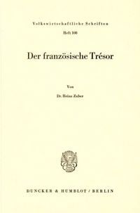 Produktbild: Der franz&ouml;sische Tr&eacute;sor.