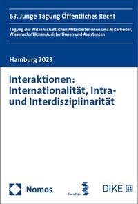 Produktbild: Interaktionen: Internationalit&auml;t, Intra- und Interdisziplinarit&auml;t