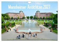 Produktbild: Mannheimer Ansichten 2027 (Wandkalender 2027 DIN A4 quer), CALVENDO Monatskalender