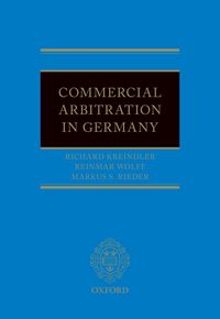 Produktbild: Commercial Arbitration in Germany