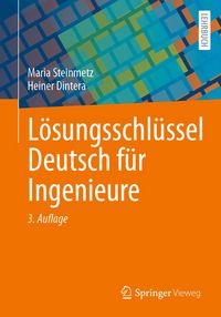 Produktbild: L&ouml;sungsschl&uuml;ssel Deutsch f&uuml;r Ingenieure