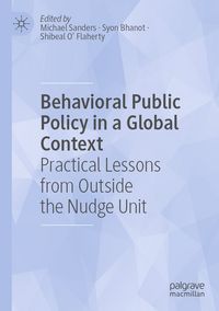 Produktbild: Behavioral Public Policy in a Global Context