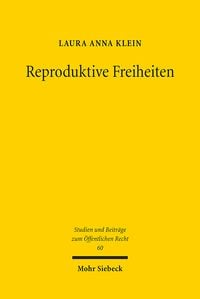 Produktbild: Klein, L: Reproduktive Freiheiten
