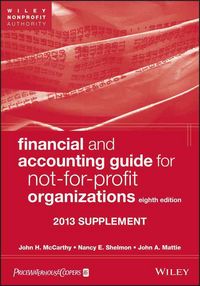 Produktbild: Financial and Accounting Guide for Not-For-Profit Organizations, Supplement