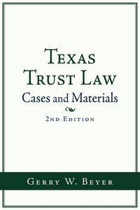 Produktbild: Texas Trust Law