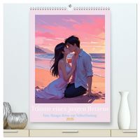 Produktbild: Tr&auml;ume eines jungen Herzens &ndash; Eine Manga-Reise zur Selbstfindung (hochwertiger Premium Wandkalender 2026 DIN A2 hoch), Kunstdruck in Hochglanz