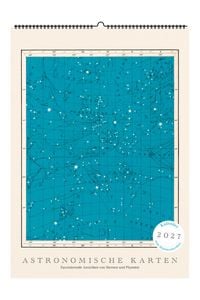 Produktbild: Astronomische Karten. Wandkalender 2027