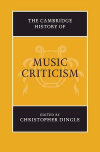 Produktbild: Cambridge History of Music Criticism