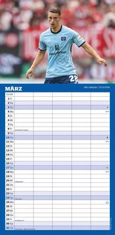 Hamburger SV 2024 - Fanplaner - Fußball-Kalender - Fan-Kalender