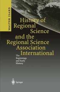 Produktbild: History of Regional Science and the Regional Science Association International