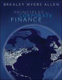 Produktbild: Brealey, R: Principles of Corporate Finance